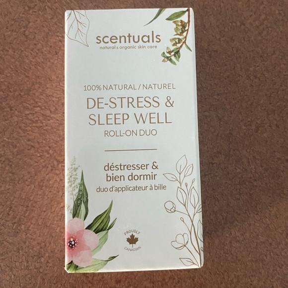 Scentuals NWT De-Stress and Sleep Well Roll-On Duo - Picture 2 of 5